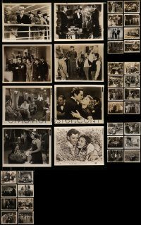6d279 LOT OF 38 MOSTLY 1930S-40S 8X10 STILLS '30s-40s great scenes from a variety of movies!