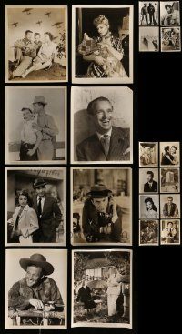 6d313 LOT OF 20 MOSTLY 1930S-40S 8X10 STILLS '30s-40s scenes & portraits from a variety of movies!