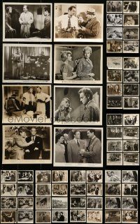 6d251 LOT OF 82 8X10 STILLS '40s-70s great scenes from a variety of different movies!
