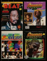 6d181 LOT OF 4 REGGAE MAGAZINES '90s filled with great images & information!