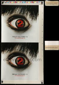 6d414 LOT OF 3 STATIC CLING POSTERS '00s great images for The Grudge 2 & Sahara!