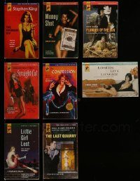 6d056 LOT OF 8 HARD CASE CRIME PAPERBACK BOOKS '00s includes 4 with sexy art by Robert McGinnis!