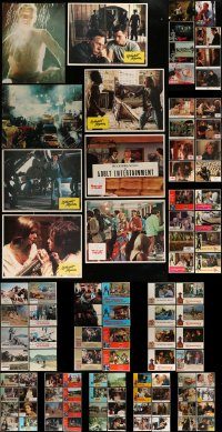 6d136 LOT OF 105 LOBBY CARDS '70s-90s incomplete sets from a variety of different movies!