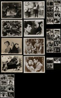 6d374 LOT OF 35 REPRO 8X10 PHOTOS '80s many great scenes from a variety of classic movies!