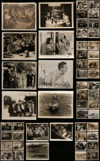 6d269 LOT OF 51 MOSTLY 1930S-40S 8X10 STILLS '30s-40s great scenes from a variety of movies!
