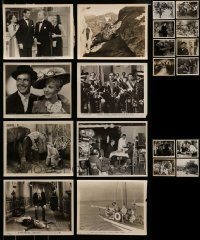 6d299 LOT OF 28 MOSTLY 1930S-40S 8X10 STILLS '30s-40s great scenes from a variety of movies!