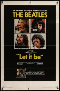 6f472 LET IT BE 1sh '70 The Beatles, John Lennon, Paul McCartney, Ringo Starr, George Harrison!