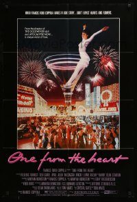 6f606 ONE FROM THE HEART int'l 1sh '82 blue art style, Francis Ford Coppola, Raul Julia, Kinski!