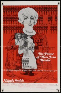 6f660 PRIME OF MISS JEAN BRODIE int'l 1sh '69 Maggie Smith, Pamela Franklin, Stephens, sexy art!