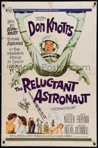 6f684 RELUCTANT ASTRONAUT 1sh '67 wacky Don Knotts in the maddest mixup in space history!