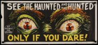 6g824 DEMENTIA 13 teaser Aust daybill '63 Francis Ford Coppola, Corman, The Haunted & the Hunted!