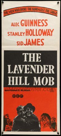 6g886 LAVENDER HILL MOB Aust daybill R70s Crichton classic, art of Alec Guinness & Holloway!