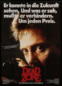 6g573 DEAD ZONE German 2p '84 David Cronenberg, Stephen King, Christopher Walken sees the future!