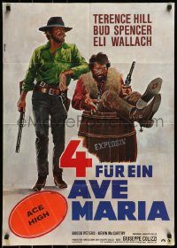 6g594 ACE HIGH German R70s i Quattro dell'Ave Maria, Bud Spencer, Terence Hill, spaghetti western