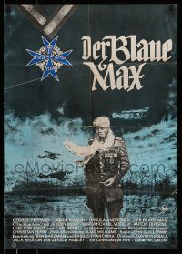 6g610 BLUE MAX German '66 WWI fighter pilot George Peppard, James Mason, cool different art!