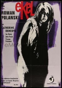 6g718 REPULSION German R75 Roman Polanski, wild art of haggard Catherine Deneuve!