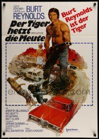6g748 WHITE LIGHTNING German '74 cool different art of moonshine bootlegger Burt Reynolds!
