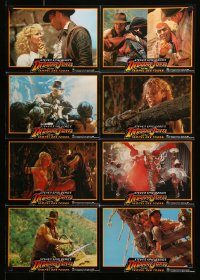 6g567 INDIANA JONES & THE TEMPLE OF DOOM German LC poster '84 Lucas & Spielberg classic!
