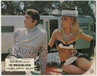 6g138 WRECKING CREW German LC '69 image of sexy Elke Sommer with phone on chest, Dean Martin!