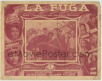 6g081 LA FUGA Mexican LC '44 great images of Esther Fernandez, Ricardo Montalban!