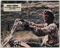 6g034 EASY RIDER Swiss LC '69 Peter Fonda, on chopper, biker classic directed by Dennis Hopper!