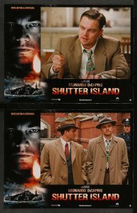 6g237 SHUTTER ISLAND 4 French LCs '10 Martin Scorsese, cool images of Leonardo DiCaprio!