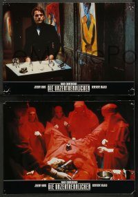 6g119 DEAD RINGERS 4 German LCs '89 Jeremy Irons & Genevieve Bujold, directed by David Cronenberg!