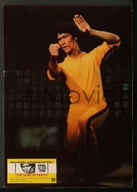 6g084 GAME OF DEATH 17 German LCs '79 Bruce Lee, Kareem Abdul Jabbar, kung fu!