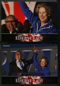 6g127 IRON LADY 3 German LCs '12 cool images of Meryl Streep as Margaret Thatcher!