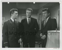 6h004 77 SUNSET STRIP TV 8.25x10 still '61 Edd Byrnes, Roger Smith, Zimbalist, The Man in the Crowd