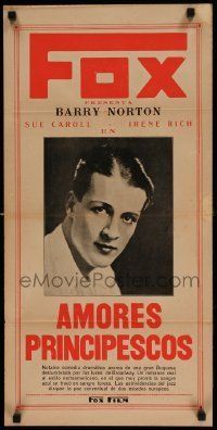 6j237 EXALTED FLAPPER Argentinean '30s cool different close-up of Barry Norton!