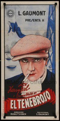 6j255 MAN AGAINST MAN Argentinean '28 completely different art of smoking Harry Piel!