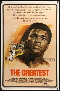 6j030 GREATEST Aust 1sh '77 cool art of heavyweight boxing champ Muhammad Ali by Robert Tanenbaum!