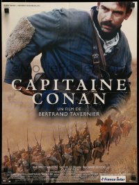 6j573 CAPTAIN CONAN French 16x21 '96 Philippe Torreton, image of soldiers marching!