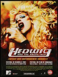 6j598 HEDWIG & THE ANGRY INCH French 16x21 '01 by John Cameron Mitchell, Trask, Shor, Pitt!