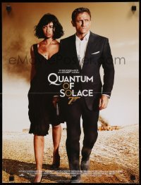 6j637 QUANTUM OF SOLACE French 16x21 '08 Daniel Craig as James Bond + sexy Kurylenko!