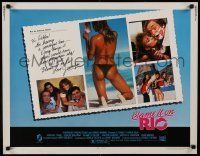 6k044 BLAME IT ON RIO 1/2sh '84 Demi Moore, Michael Caine, super sexy postcard image!
