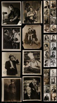 6m260 LOT OF 32 8X10 STILLS '40s-50s great scenes & portraits from a variety of different movies!