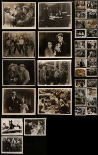 6m255 LOT OF 35 MOSTLY 1930S-40S 8X10 STILLS '30s-40s great scenes from a variety of movies!