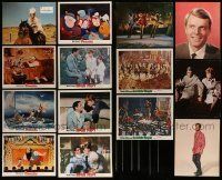 6m095 LOT OF 22 LOBBY CARDS '60s-70s incomplete sets from a variety of different movies!