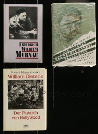 6m160 LOT OF 3 GERMAN DIRECTOR BIOGRAPHY HARDCOVER BOOKS '90s all printed entirely in German!