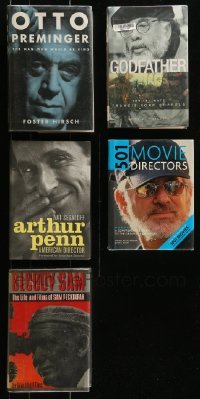 6m137 LOT OF 5 DIRECTOR BIOGRAPHY HARDCOVER BOOKS '90s-10s Preminger, Coppola, Peckinpah, Penn!
