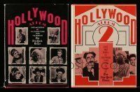 6m163 LOT OF 2 HOLLYWOOD ALBUM HARDCOVER MOVIE BOOKS '70s filled with Hollywood images & info!