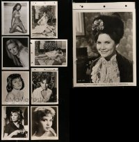 6m298 LOT OF 9 8X10 STILLS OF HAMMER STARLETS '50s-70s great portraits of sexy English actresses!