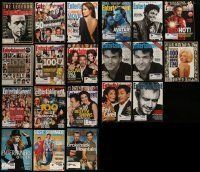 6m183 LOT OF 20 ENTERTAINMENT WEEKLY MAGAZINES '90s-10s great Hollywood movie images & info!