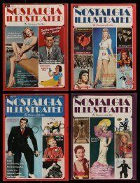6m219 LOT OF 4 NOSTALGIA ILLUSTRATED MAGAZINES '75 great images & info from movies & much more!