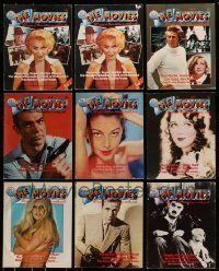 6m206 LOT OF 9 STORY OF THE MOVIES MAGAZINES '74 great Hollywood movie images & information!