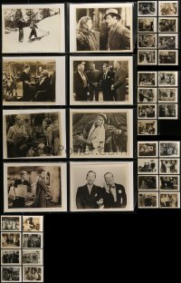 6m258 LOT OF 32 MOSTLY 1940S-50S 8X10 STILLS '40s-50s scenes from a variety of different movies!