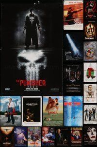 6m349 LOT OF 22 UNFOLDED MOSTLY DOUBLE-SIDED 27X40 ONE-SHEETS '90s-00s cool movie images!