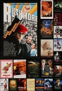 6m321 LOT OF 34 UNFOLDED MOSTLY DOUBLE-SIDED MOSTLY 27X40 ONE-SHEETS '90s-00s cool movie images!